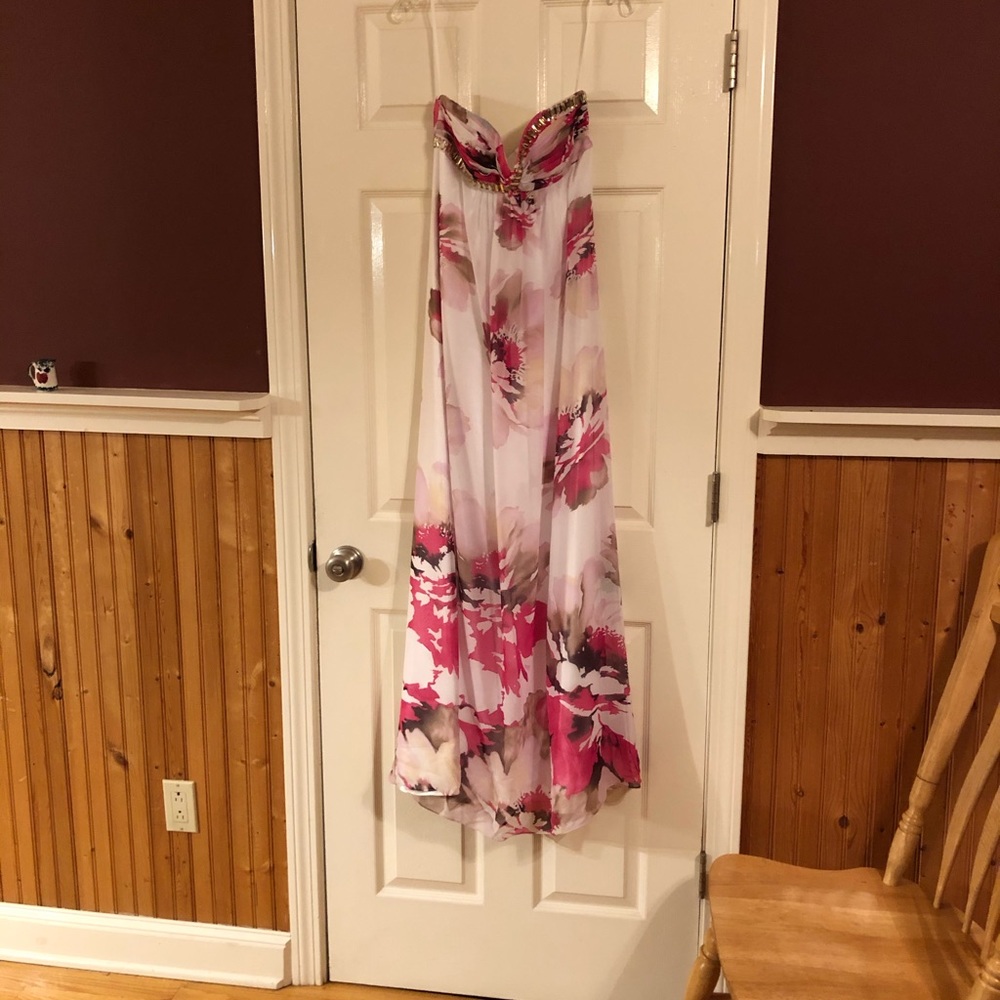 Strapless Prom Dress